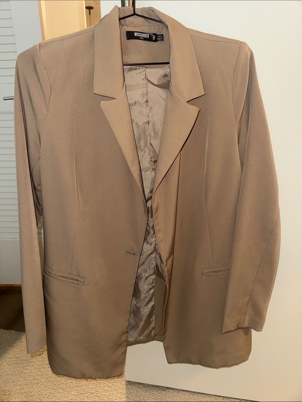 Missguided Taupe Blazer
